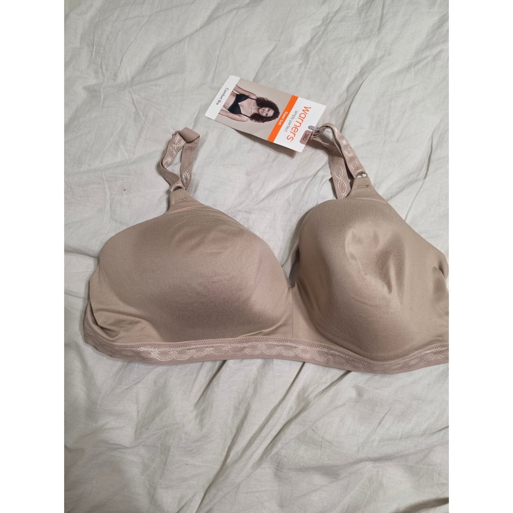 Warners Simply Perfect Super Soft Wireless Bra Toasted Almond 38D RM1691T035-212